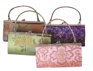 Brocade evening purses