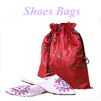 Satin Shoebags