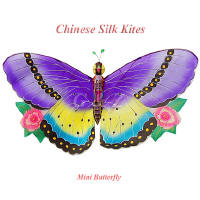 Mini purple butterfly kites