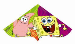 Sponge Bob poly delta kites 42 inch