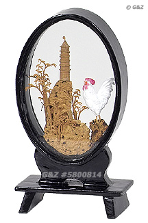 5800814 - Mini White Rooster