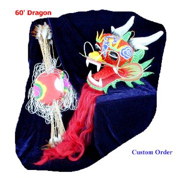 166'Dragon - Giant 3D Chinese Dragon Kite(Silk)