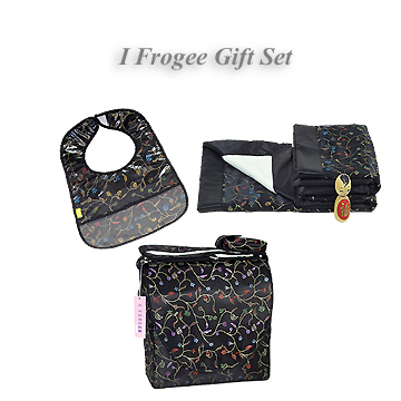 Cutiepack02 - Black Chili Flower Baby Gift Set - I Frogee Products