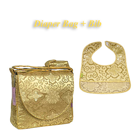 Cutiepack03 - Gold Fortune Flower Baby Gift Set - I Frogee Products