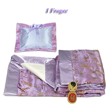 CutiePack05 - Light Purple Dragonfly Brocade - I Frogee