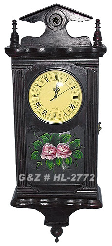 HL2772 - Old Fashion Wooden Wall Clock