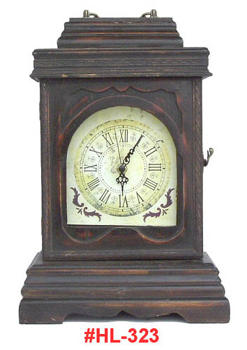 HL323 - Old Fashion Wooden Clock
