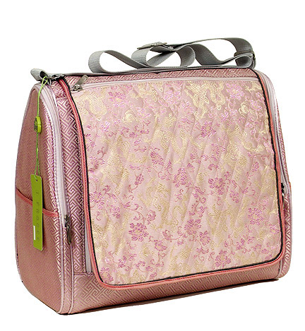 MDB-Light Pink Dragon-'I Frogee' Mom's Diaper Bags