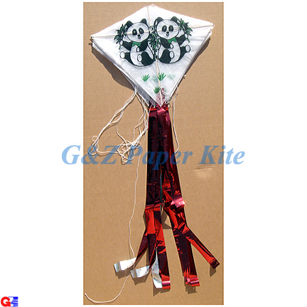 PKite - Mini Paper Kites On A String - Panda Bears (Per Dozen)