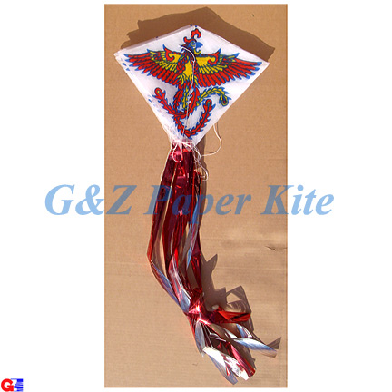PKite - Mini Paper Kites On A String - Phoenix (Per Dozen)