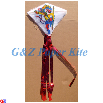 PKite - Mini Paper Kites On A String - Monkey King (Per Dozen)