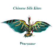 Silk Pterosaur Kite - Green - Chinese Kites