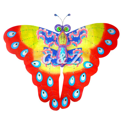 3D Red Butterfly Kites (Medium)