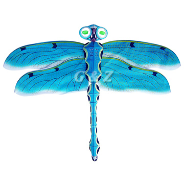 Blue 3D Dragonfly Kite(Medium)