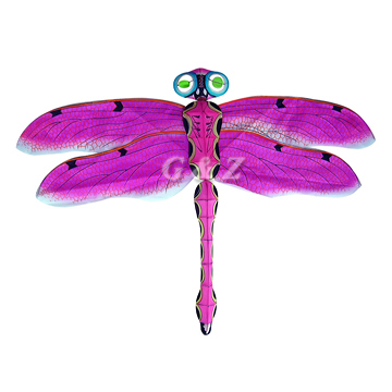 Pink 3D Dragonfly Kite(Medium)