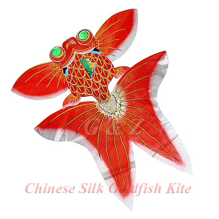 3D Chinese Gold Fish Kite - Red