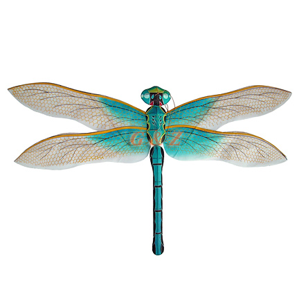 G&Z Wholesale Store - 3D Silk Blue Dragonfly Kite(Small) - [TCQT001-2]