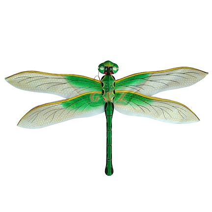 3D Silk Green Dragonfly Kite(Small)