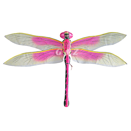 3D Silk Pink Dragonfly Kite(Small)