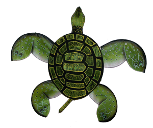 Turtlekite - Green - 3D Turtle Kite