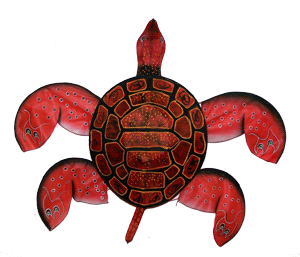 Turtlekite - Red - 3D Turtle Kite