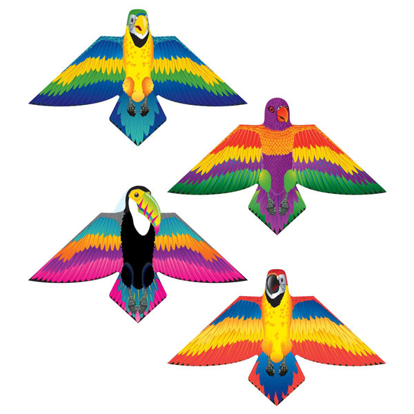 Birds of Paradise Poly Kites - Case of 12 Assortment
