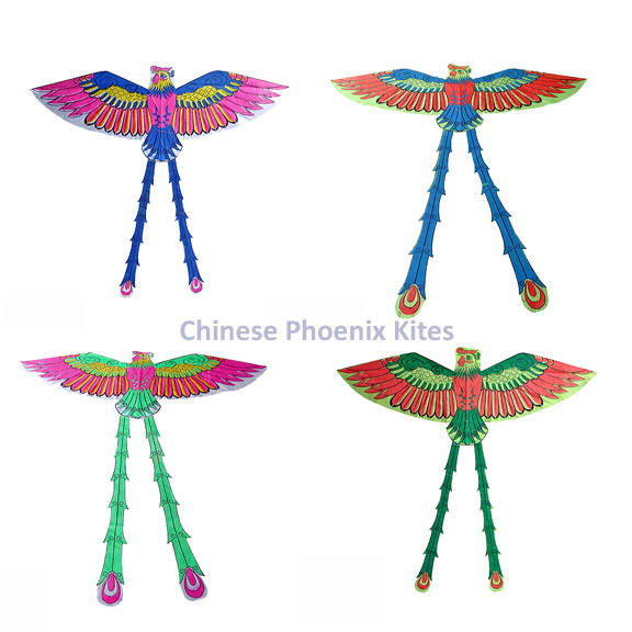Nylon Flat Phoenix Kites - Per Dozen
